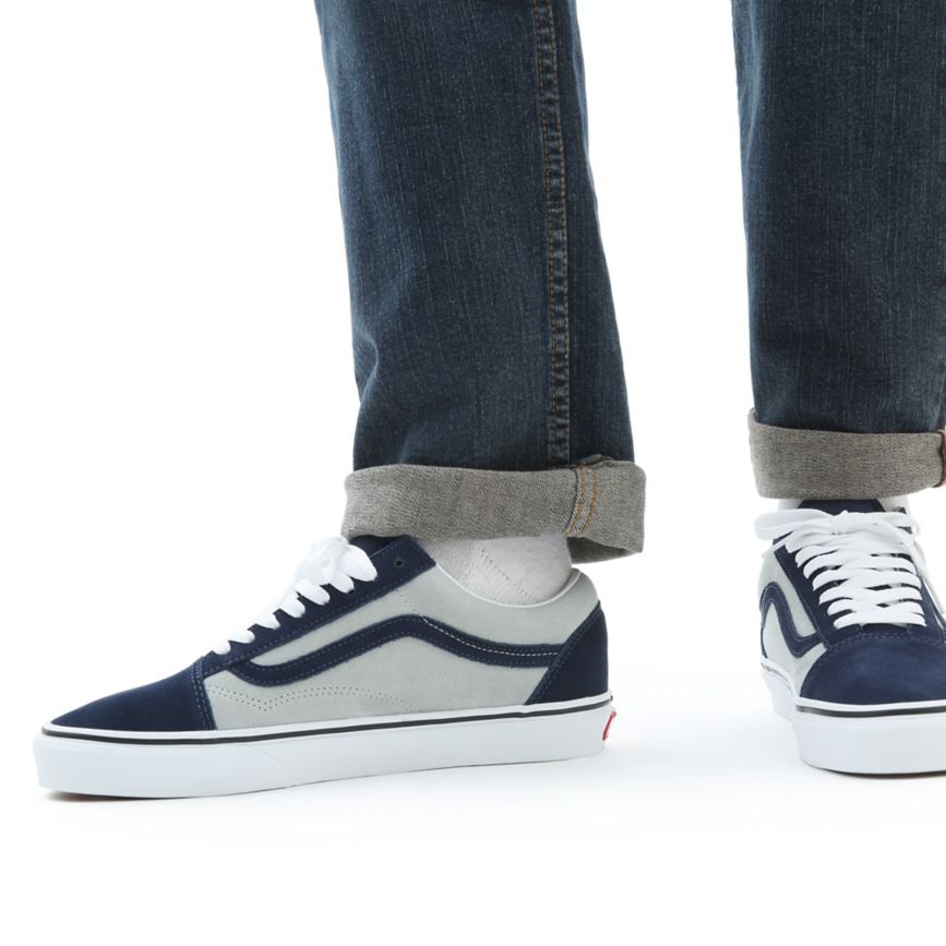 Vans 2-Tone Gamuza Old Skool Azul Marino | VN967L2TU02
