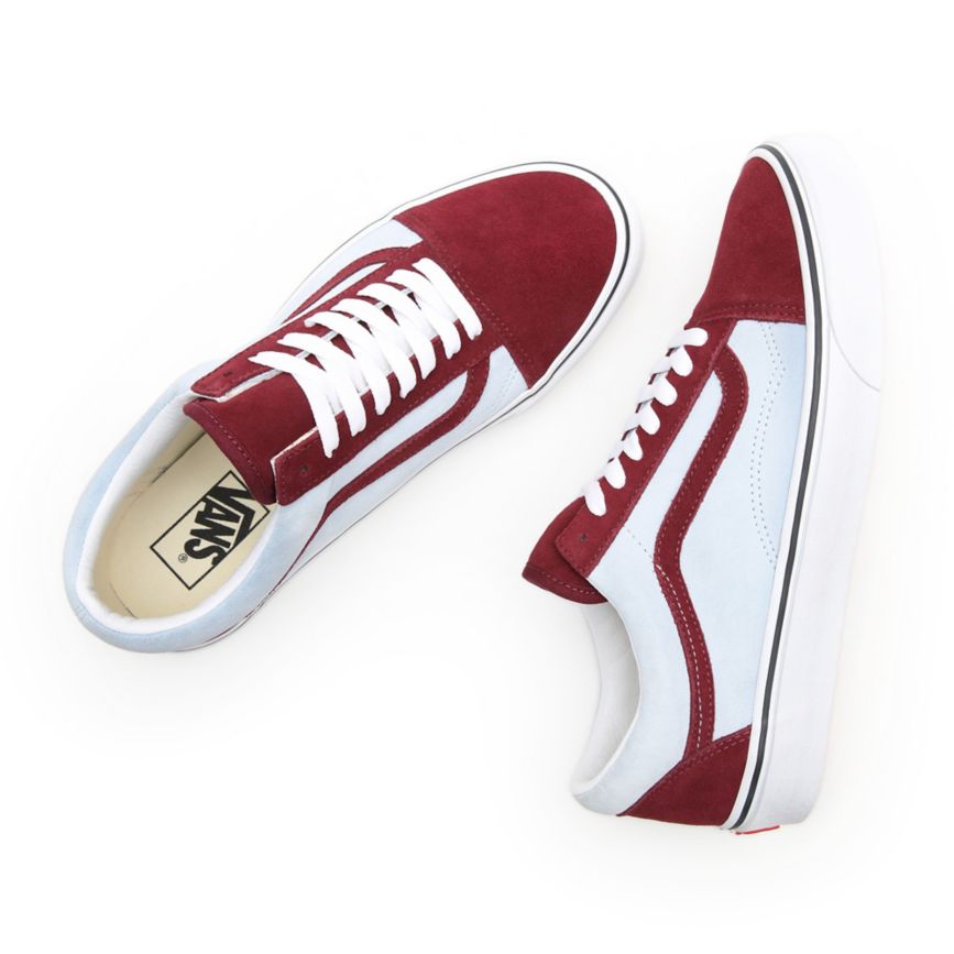 Vans 2-Tone Gamuza Old Skool Rojas | VN923I9VS40