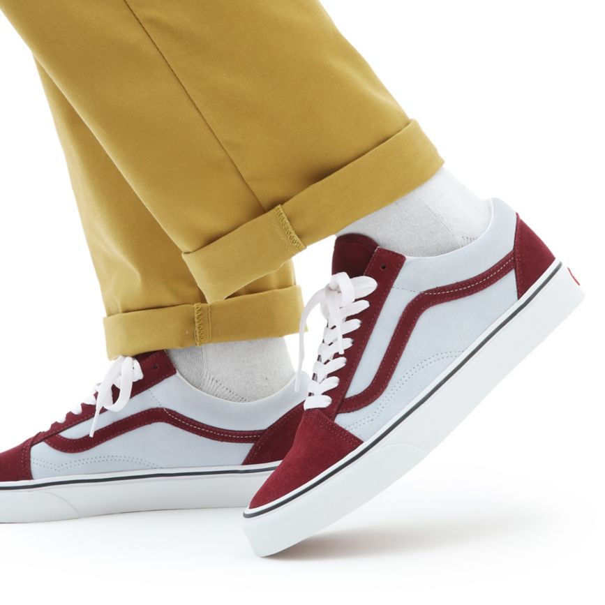 Vans 2-Tone Gamuza Old Skool Rojas | VN923I9VS40