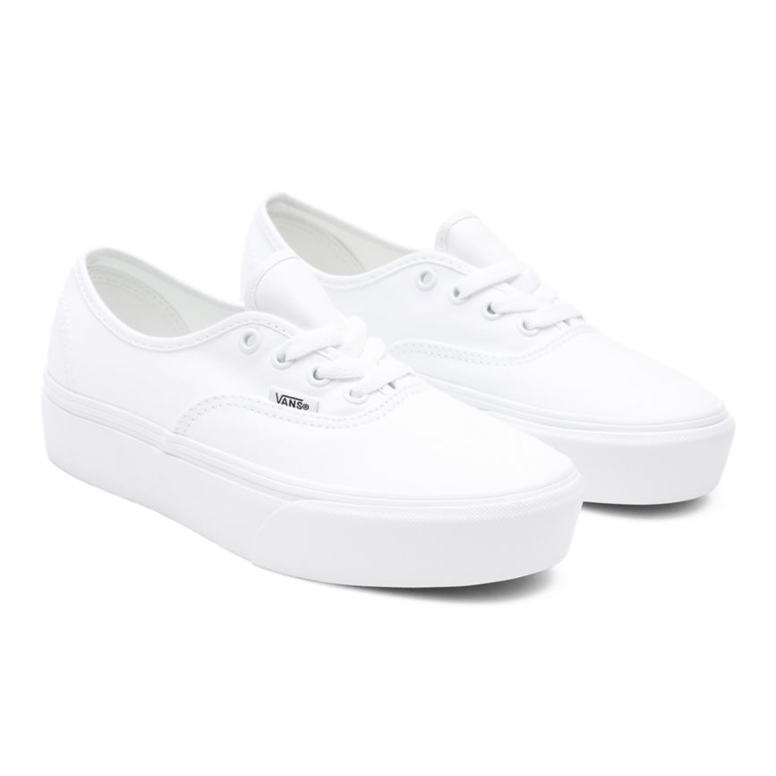 Vans Authentic Plataforma 2.0 Blancas | VN714V7HC64