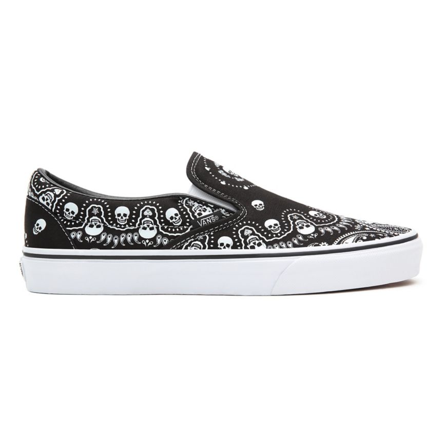 Vans Bandana Classic Slip-On Negras | VN054P7GS10