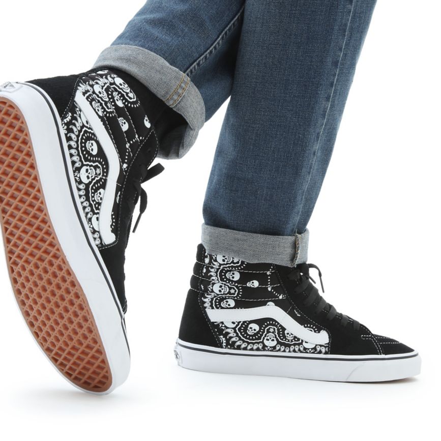 Vans Bandana SK8-Hi Negras | VN169N3NK82
