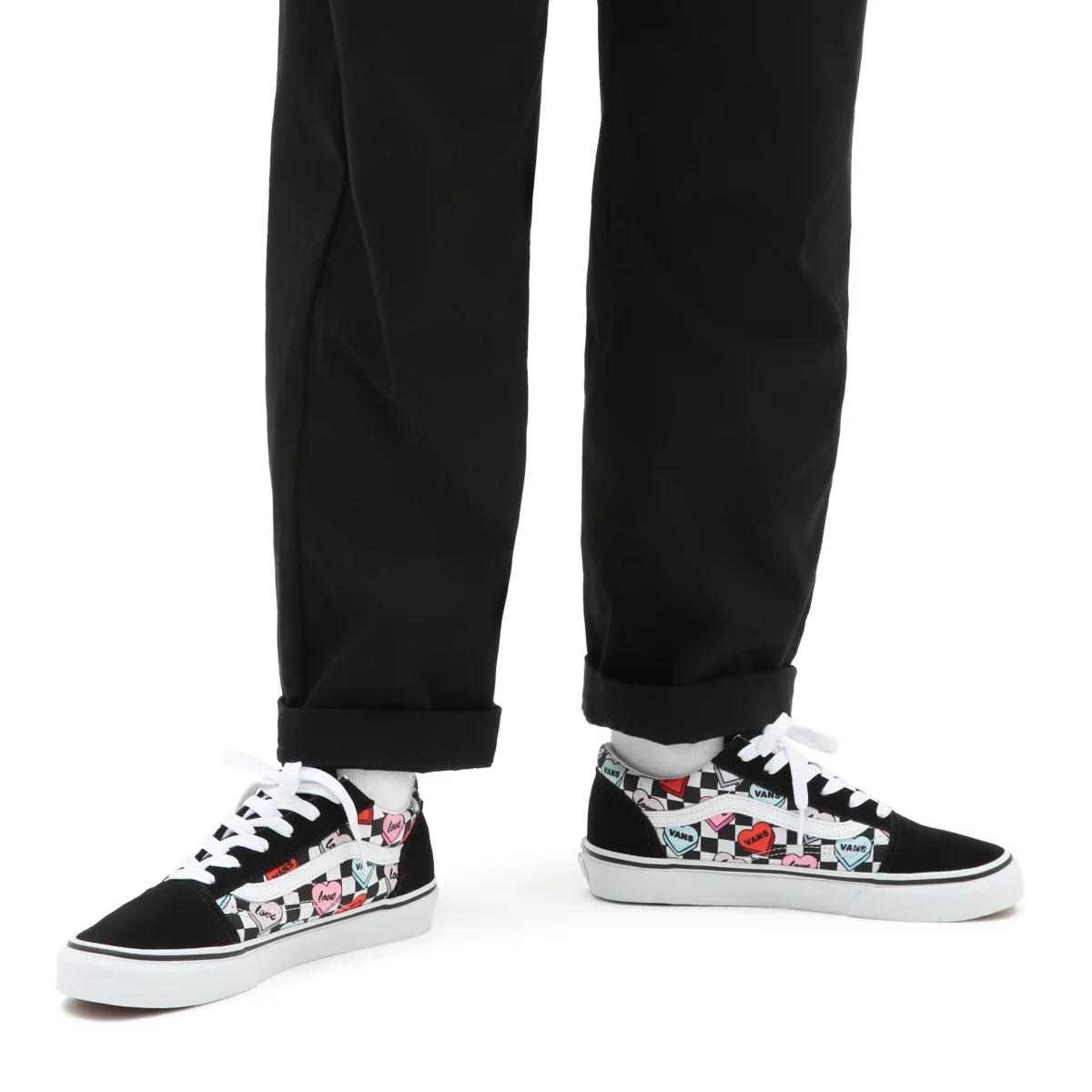 Vans Candy Hearts Old Skool Negras | VN565C2ZO80