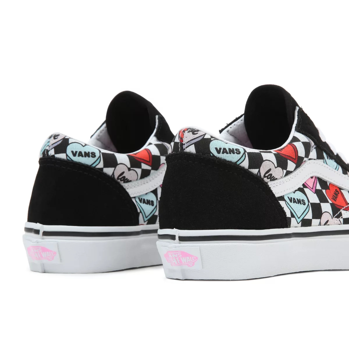 Vans Candy Hearts Old Skool Negras | VN565C2ZO80