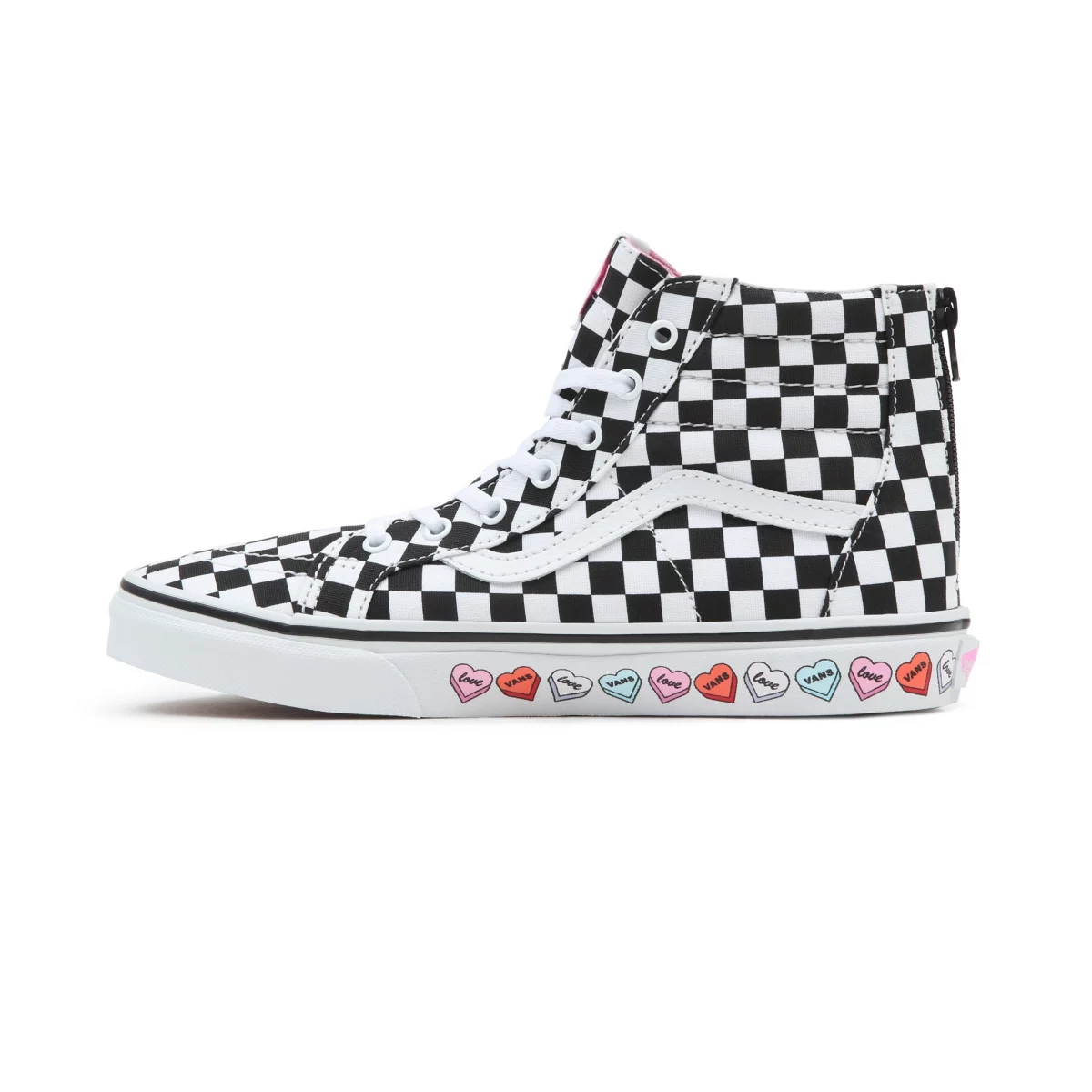 Vans Candy Hearts SK8-Hi Zip Negras | VN415R5JS98