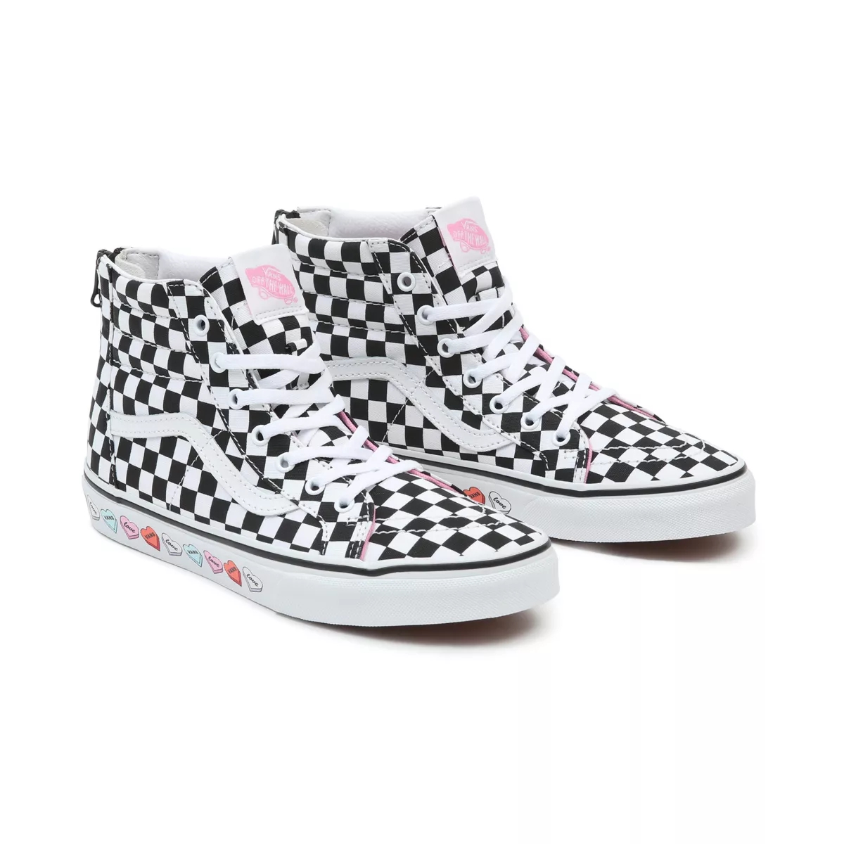 Vans Candy Hearts SK8-Hi Zip Negras | VN415R5JS98