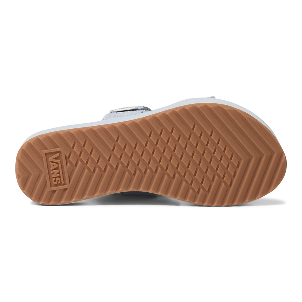 Vans Cayucas Chanclas Mega Plataforma Gris | VN447I8QY99