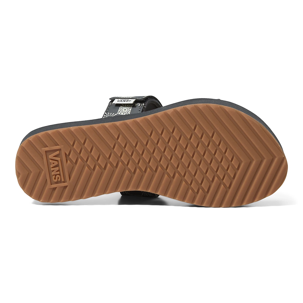 Vans Cayucas Chanclas Mega Plataforma Negras | VN063W8YS95
