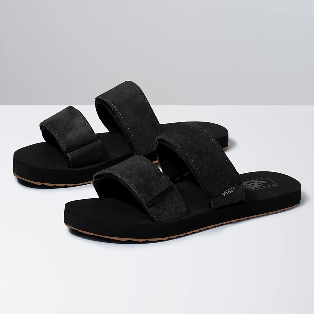 Vans Cayucas Chanclas Negras | VN180I2LI42