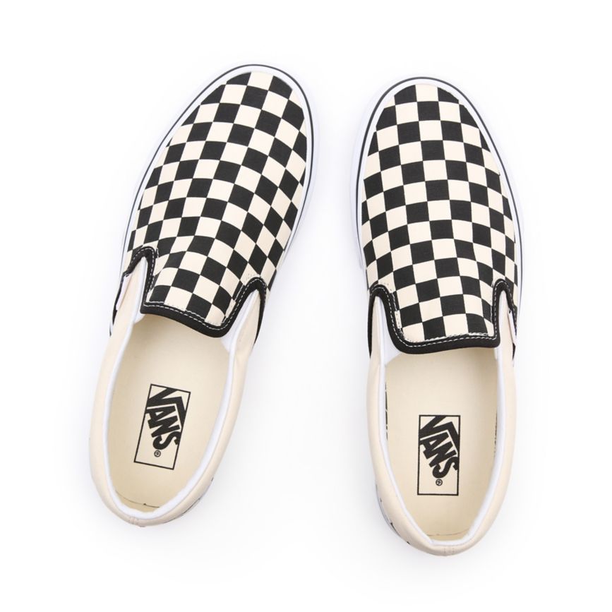 Vans Checkerboard Classic Slip-On Negras | VN121K9HU83