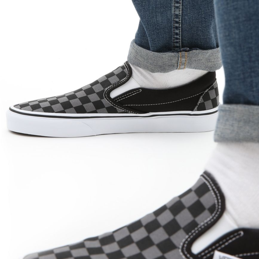 Vans Checkerboard Classic Slip-On Negras | VN949H2ZN35