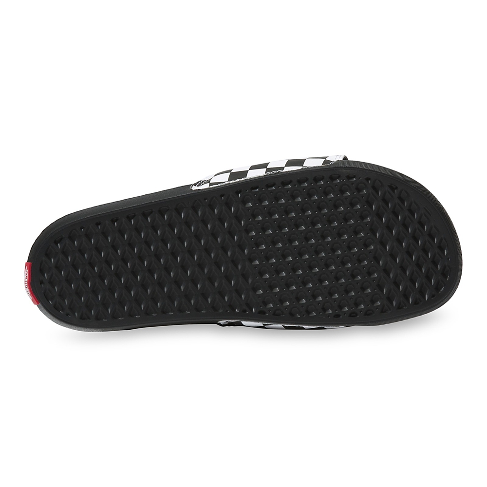 Vans Checkerboard La Costa Chanclas-On Negras | VN596N1TR26
