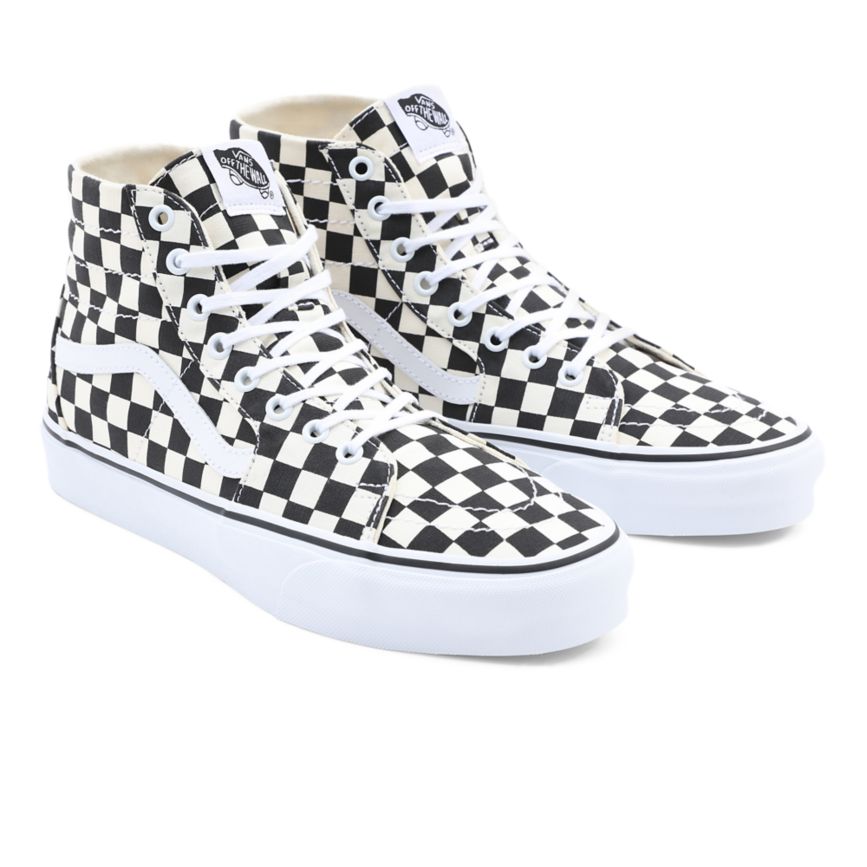 Vans Checkerboard Sk8-Hi Tapered Negras | VN646B3FQ48