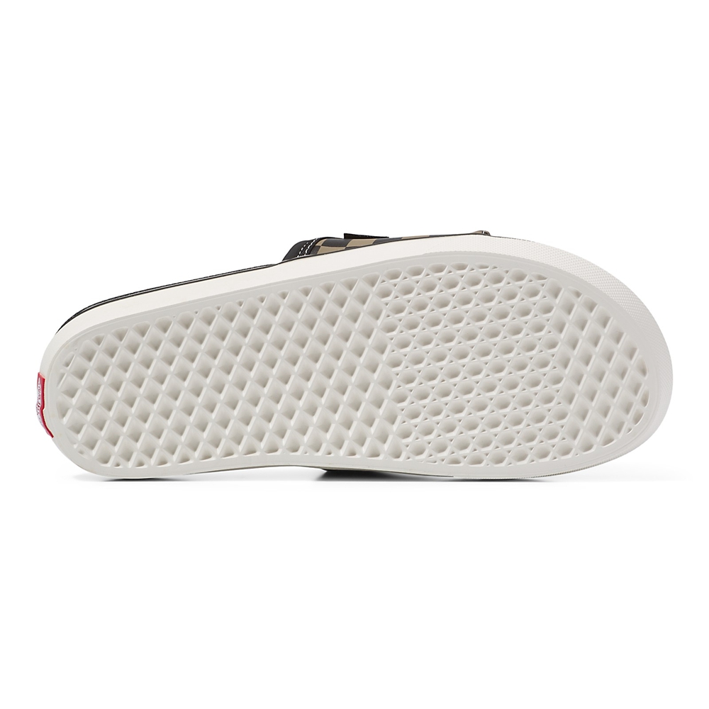 Vans Checkerboard Ultracush Chanclas-On Negras | VN661I4MW18
