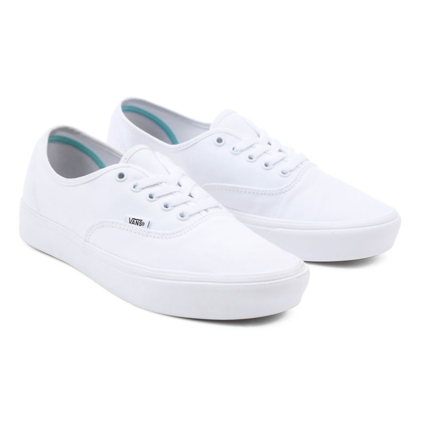 Vans Classic ComfyCush Authentic Blancas | VN304A0TN87
