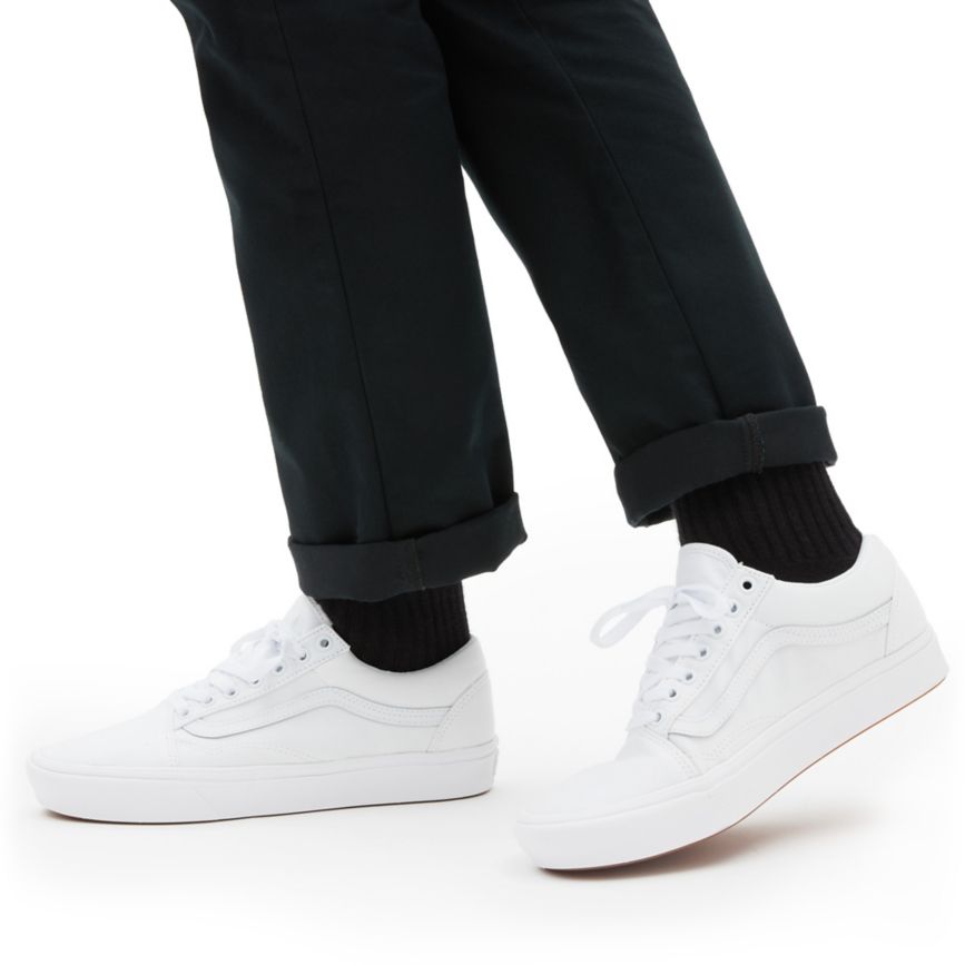 Vans Classic ComfyCush Old Skool Blancas | VN209K9ZL95