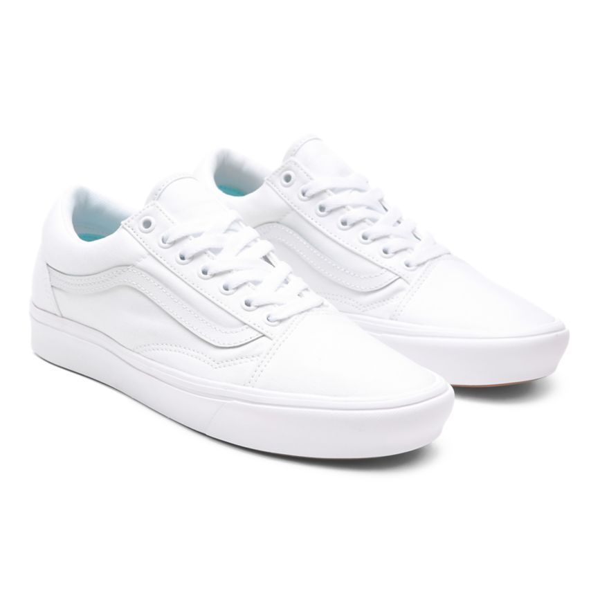 Vans Classic ComfyCush Old Skool Blancas | VN209K9ZL95