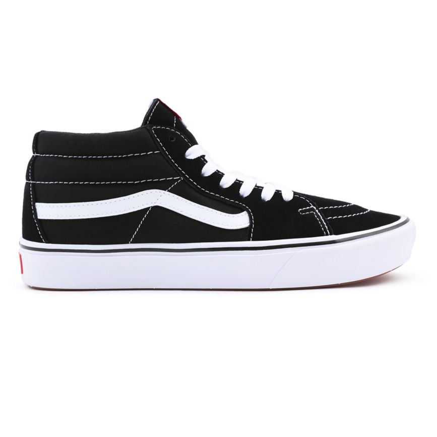 Vans Classic ComfyCush Sk8-Mid Negras | VN027M8NS14