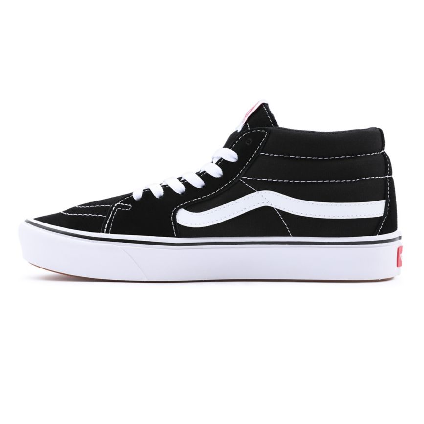 Vans Classic ComfyCush Sk8-Mid Negras | VN027M8NS14