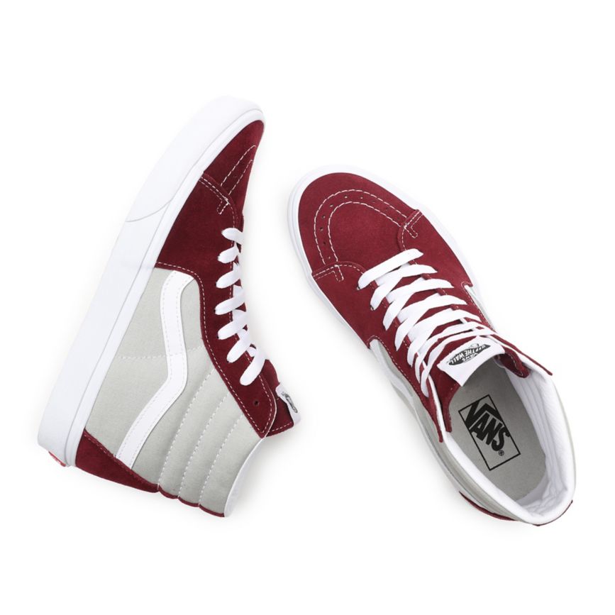 Vans Classic Deporte Sk8-Hi Burdeos | VN258S7KH52
