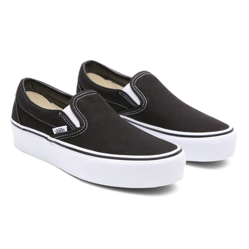 Vans Classic Slip-On Plataforma Negras | VN622U9LS97