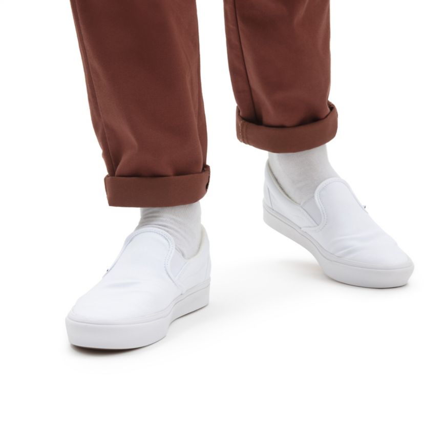 Vans Comfycush Slip-On Blancas | VN222R1MU06
