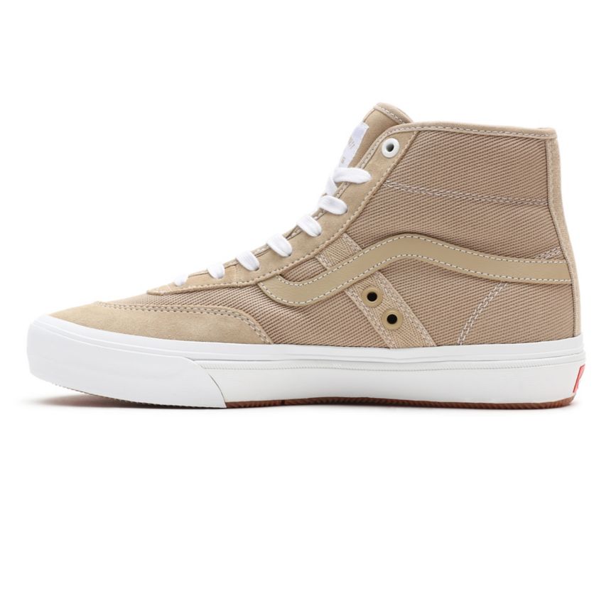 Vans Crockett Altas Pro Blancas | VN019U5YN82