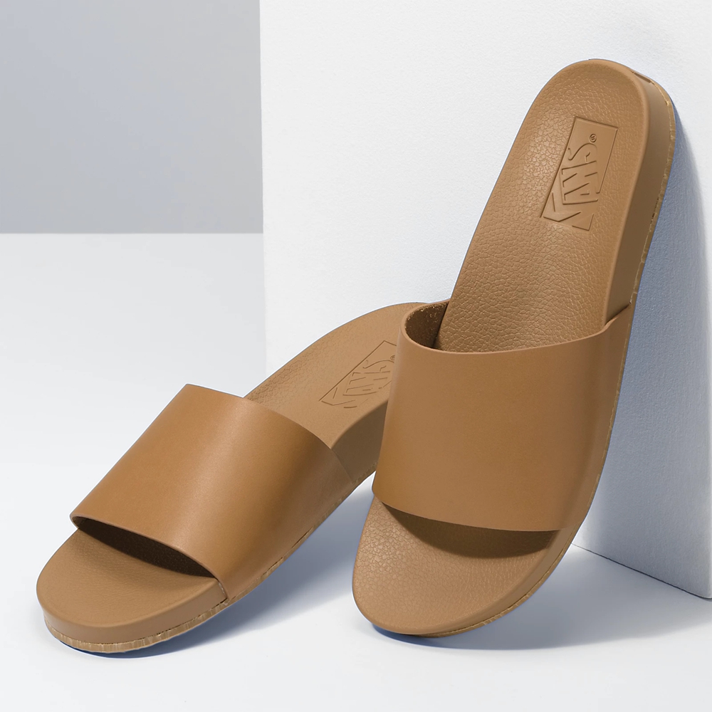 Vans Cuero Decon Chanclas Marrones | VN105L7GG58