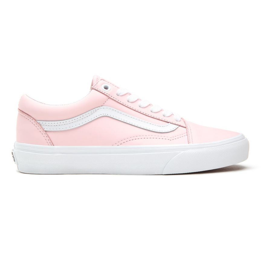 Vans Cuero Old Skool Blancas | VN111A1QZ48