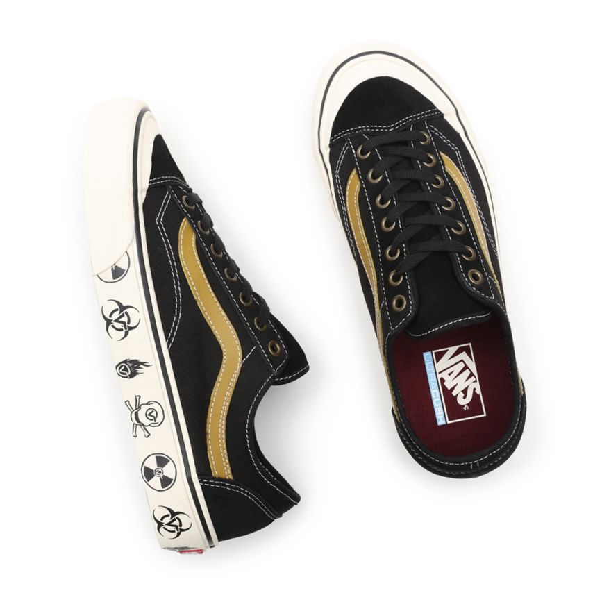 Vans Dark Aloha Estilo 36 Decon SF Negras | VN655O0SY58