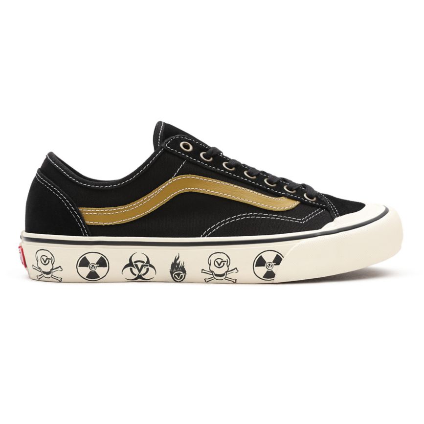 Vans Dark Aloha Estilo 36 Decon SF Negras | VN655O0SY58