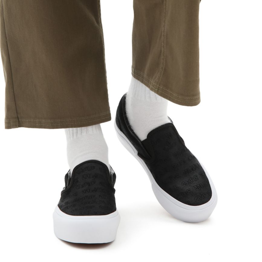 Vans Deboss OTW Classic Slip-On Plataforma Negras | VN469J5CC33