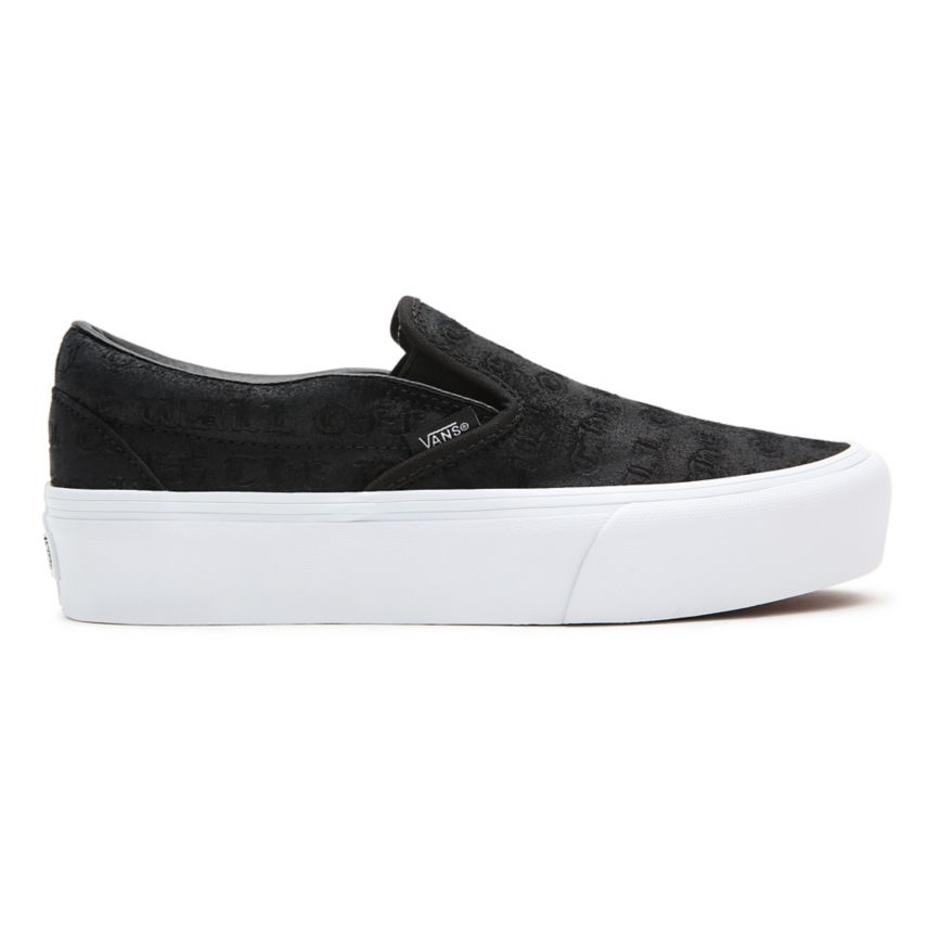 Vans Deboss OTW Classic Slip-On Plataforma Negras | VN469J5CC33