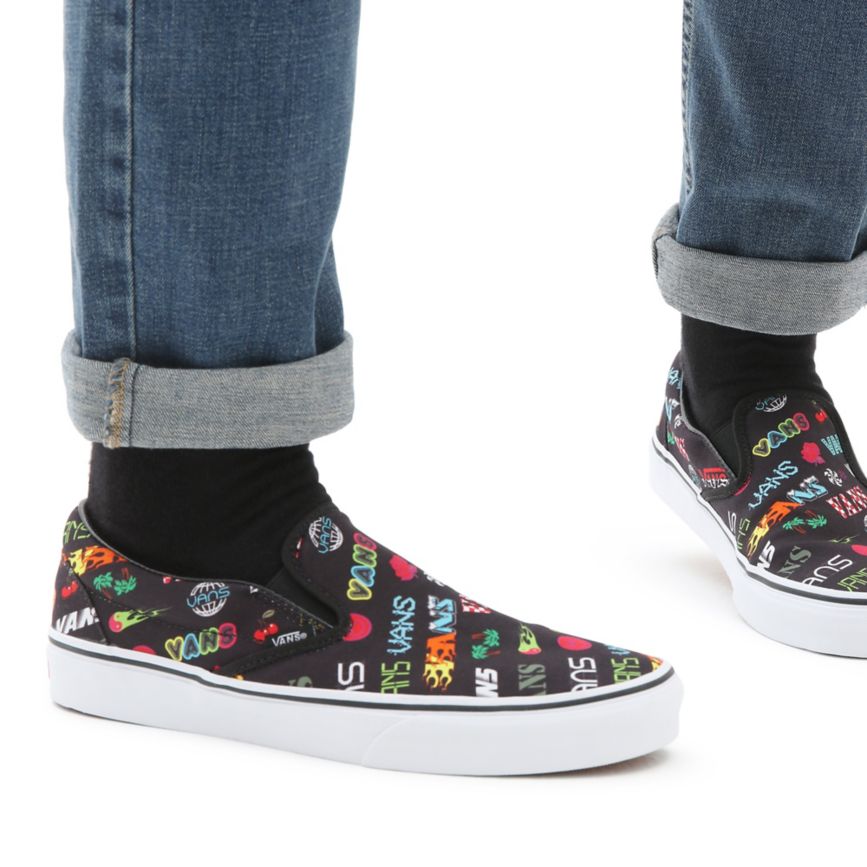 Vans Disruptive Classic Slip-On Negras | VN263V1DI29