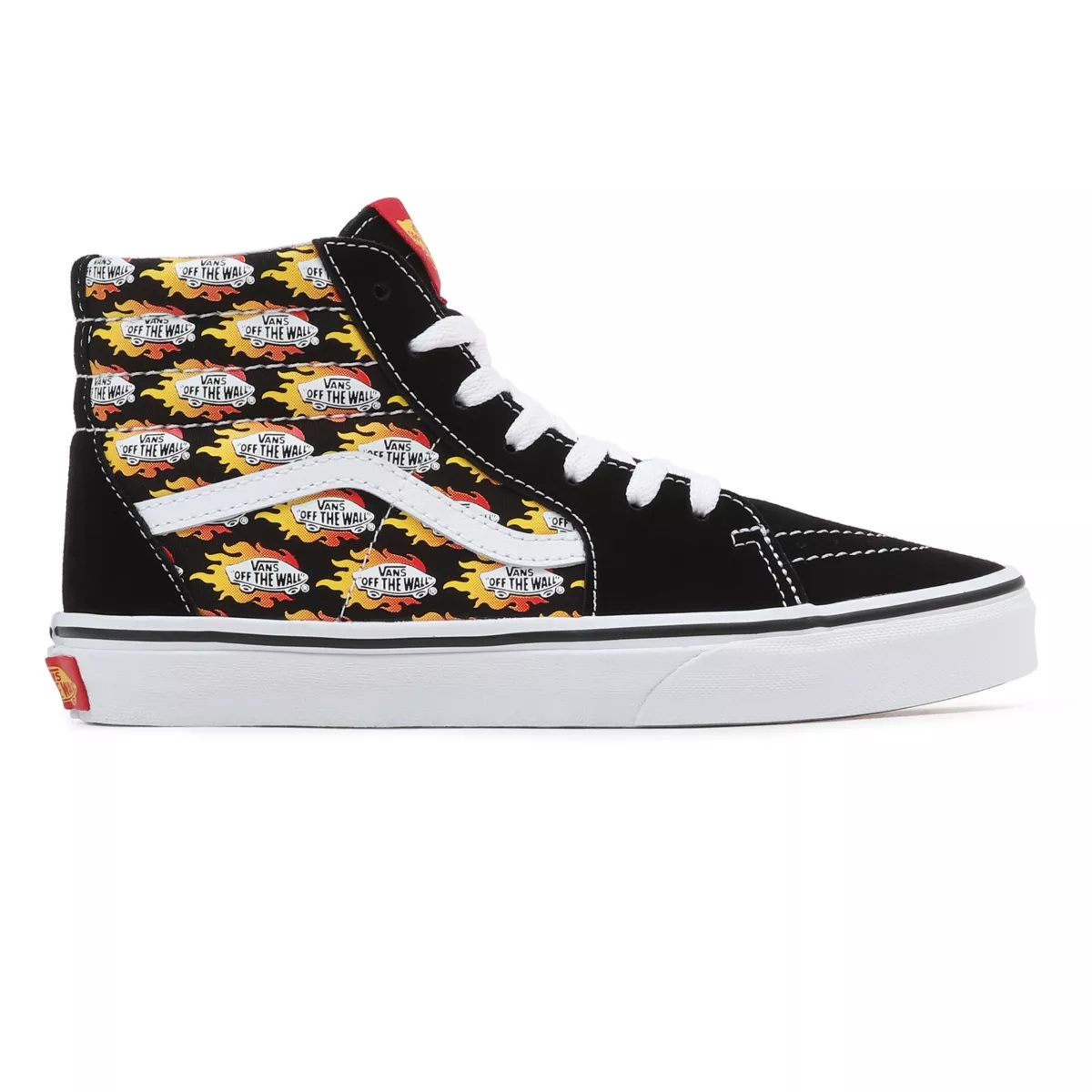 Vans Flame Logo Repeat Sk8-Hi Negras | VN268Q3VB65
