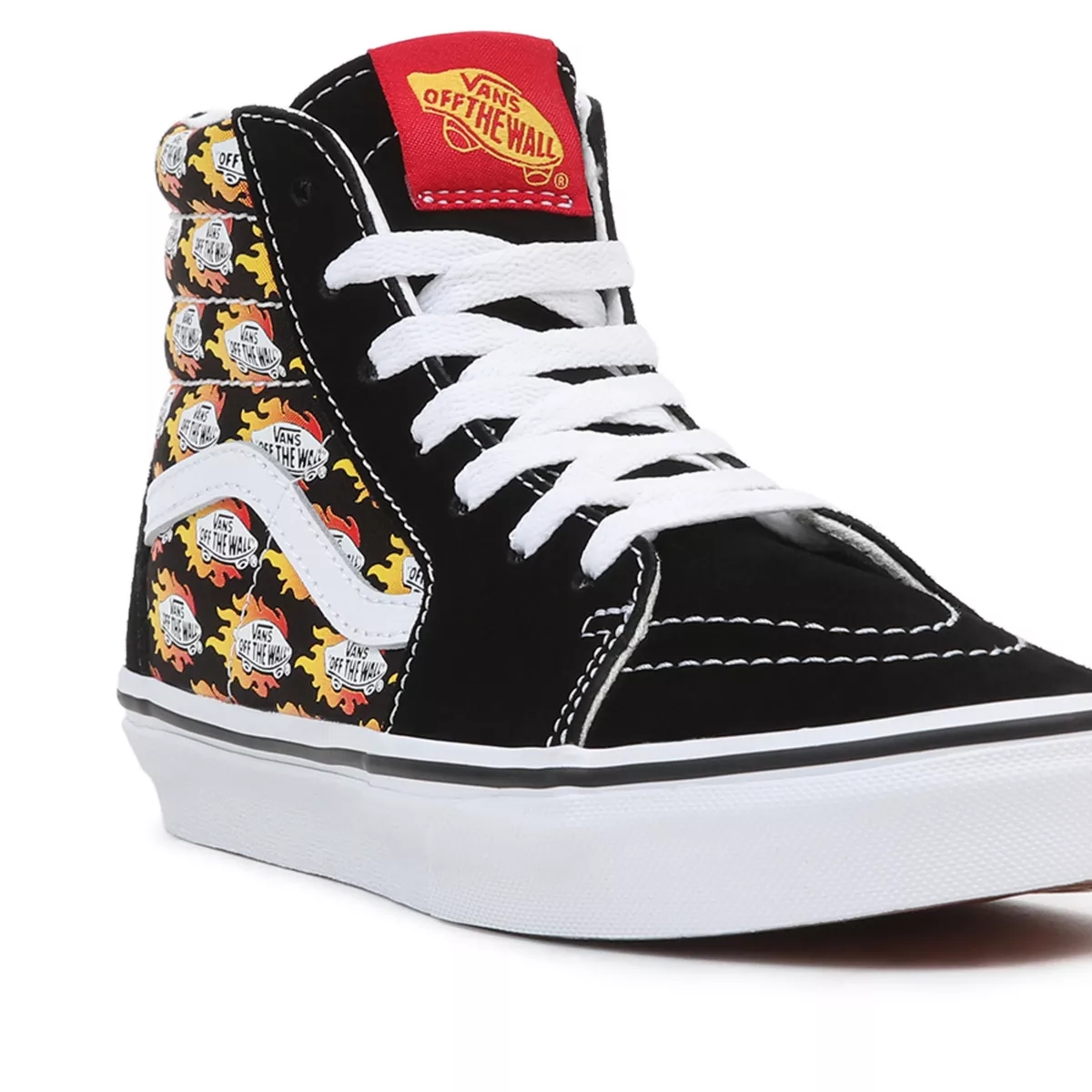 Vans Flame Logo Repeat Sk8-Hi Negras | VN268Q3VB65