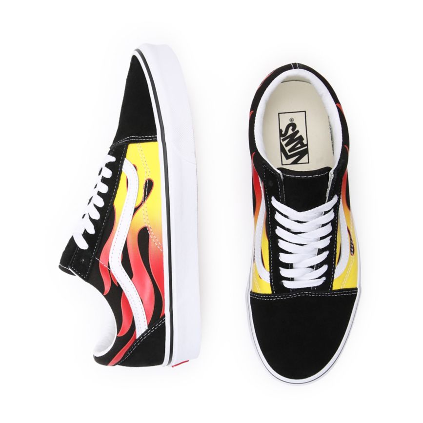 Vans Flame Old Skool Negras | VN641F5RZ12