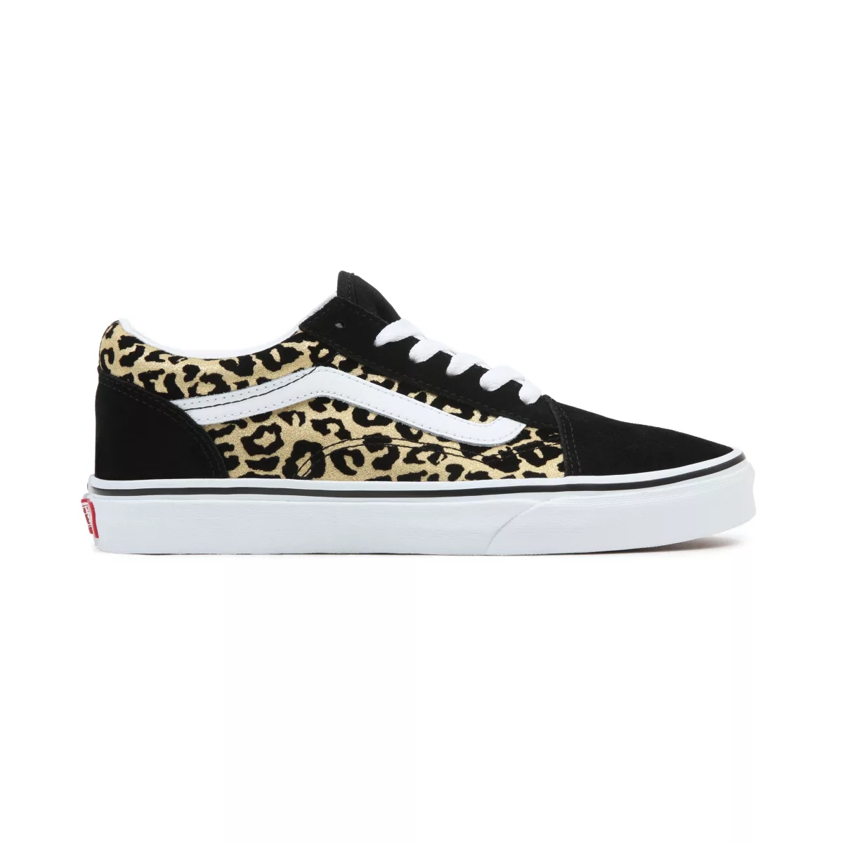 Vans Flocked Leopard Old Skool Negras | VN277E3YT66
