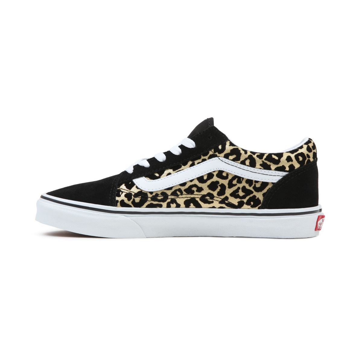 Vans Flocked Leopard Old Skool Negras | VN277E3YT66