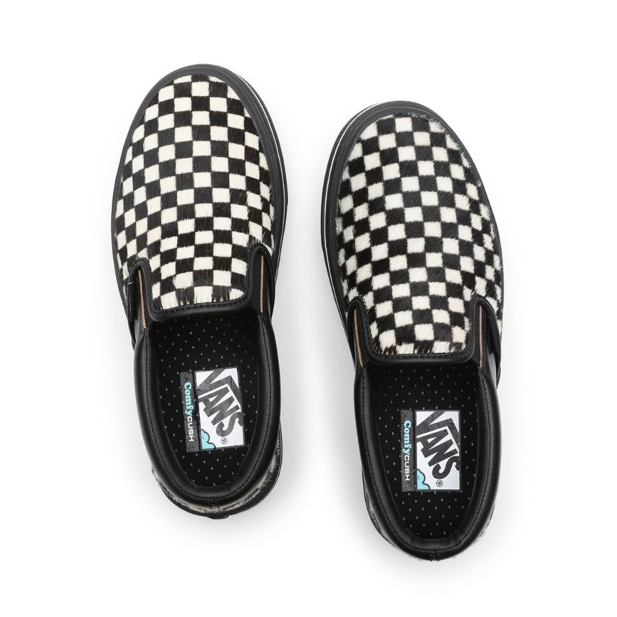 Vans Fury Super ComfyCush Slip-On Negras | VN426D4NL95