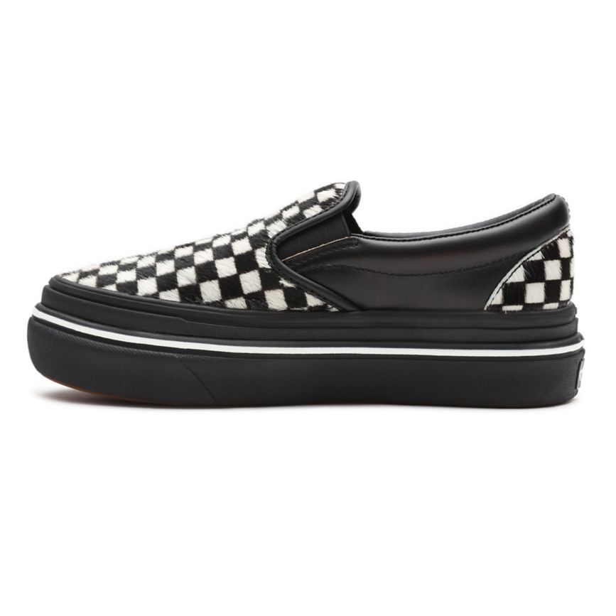 Vans Fury Super ComfyCush Slip-On Negras | VN426D4NL95