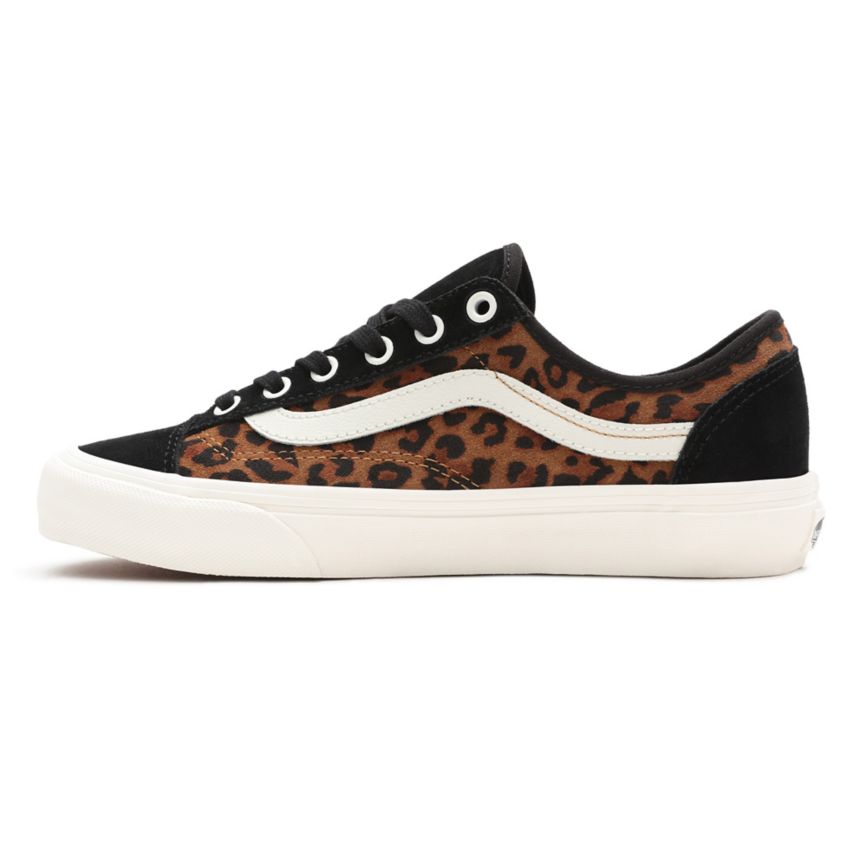 Vans Gamuza Leopard Estilo 36 Decon SF Blancas | VN090T1VH43