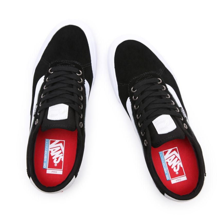 Vans Gamuza Lona Chima Pro 2 Negras | VN881B7DV95