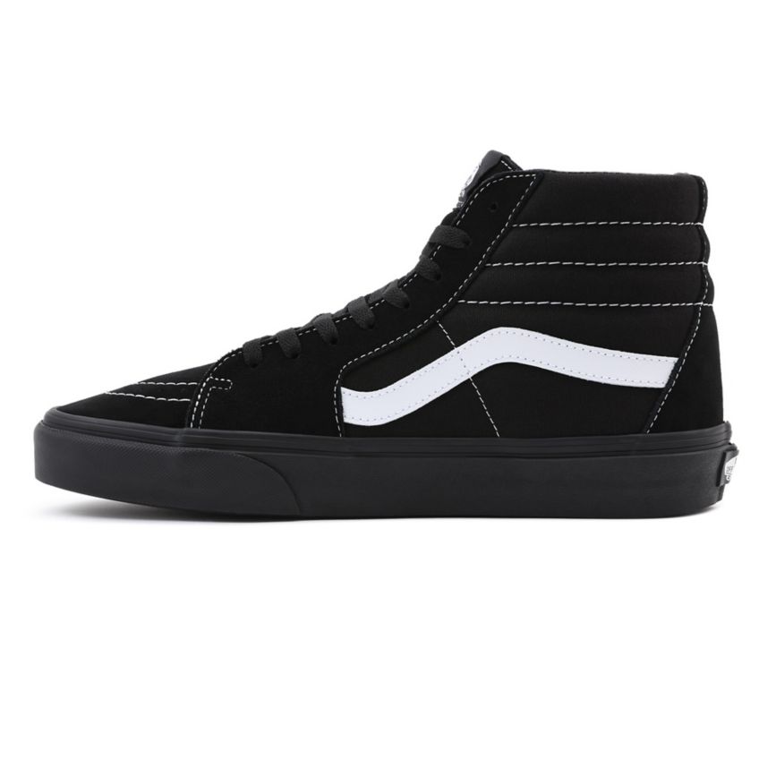 Vans Gamuza Lona Sk8-Hi Negras | VN880W7DT98