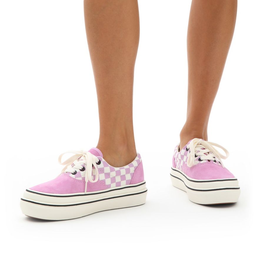 Vans Gamuza Lona Super ComfyCush Era Rosas | VN049S8WG98