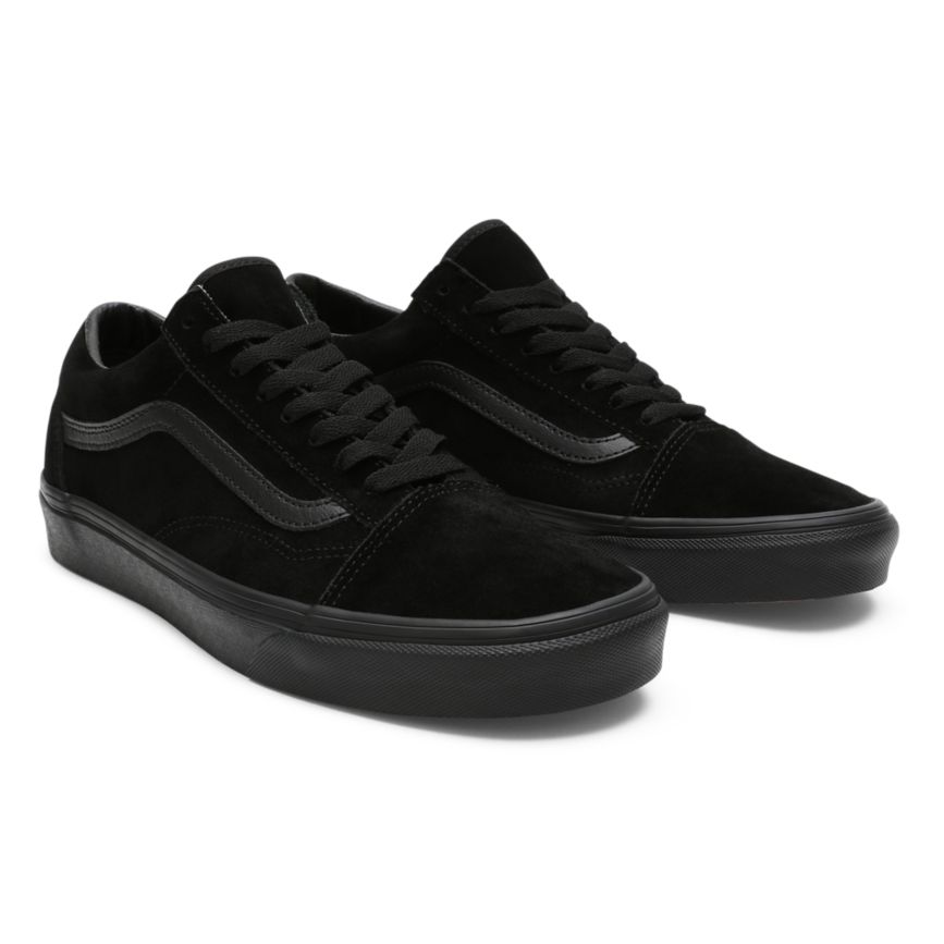 Vans Gamuza Old Skool Negras | VN434Z4XH81