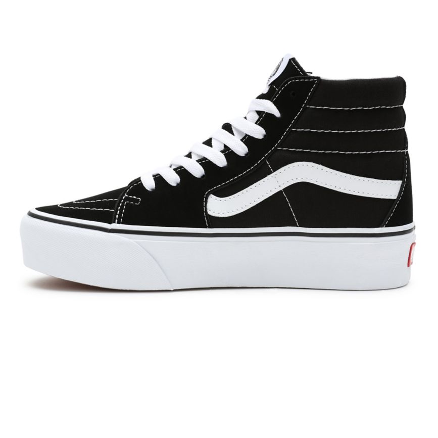 Vans Gamuza Sk8-Hi Plataforma 2.0 Negras | VN454D0WW33