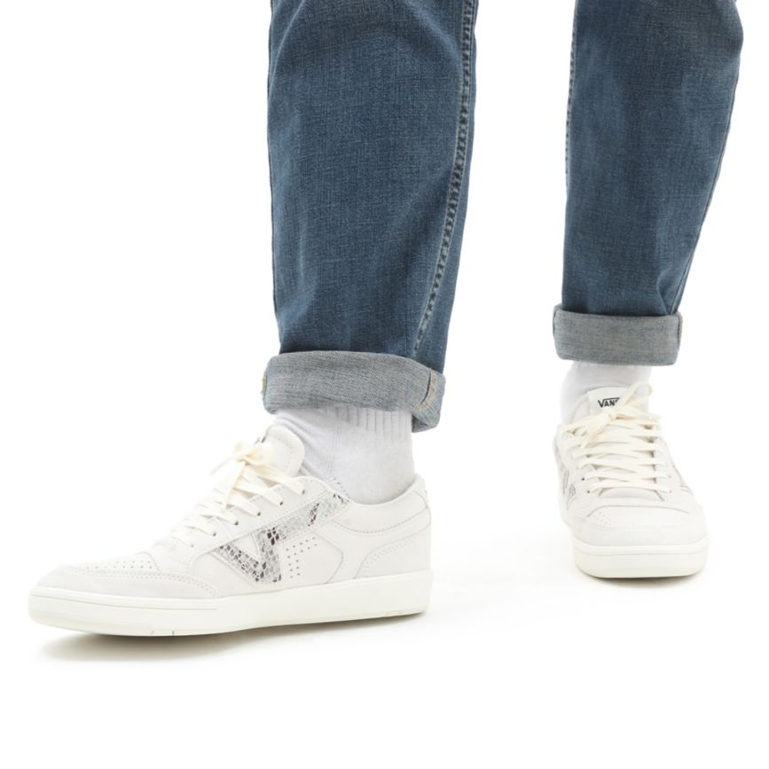 Vans Gamuza Snake Lowland CC Blancas | VN571C9JB82