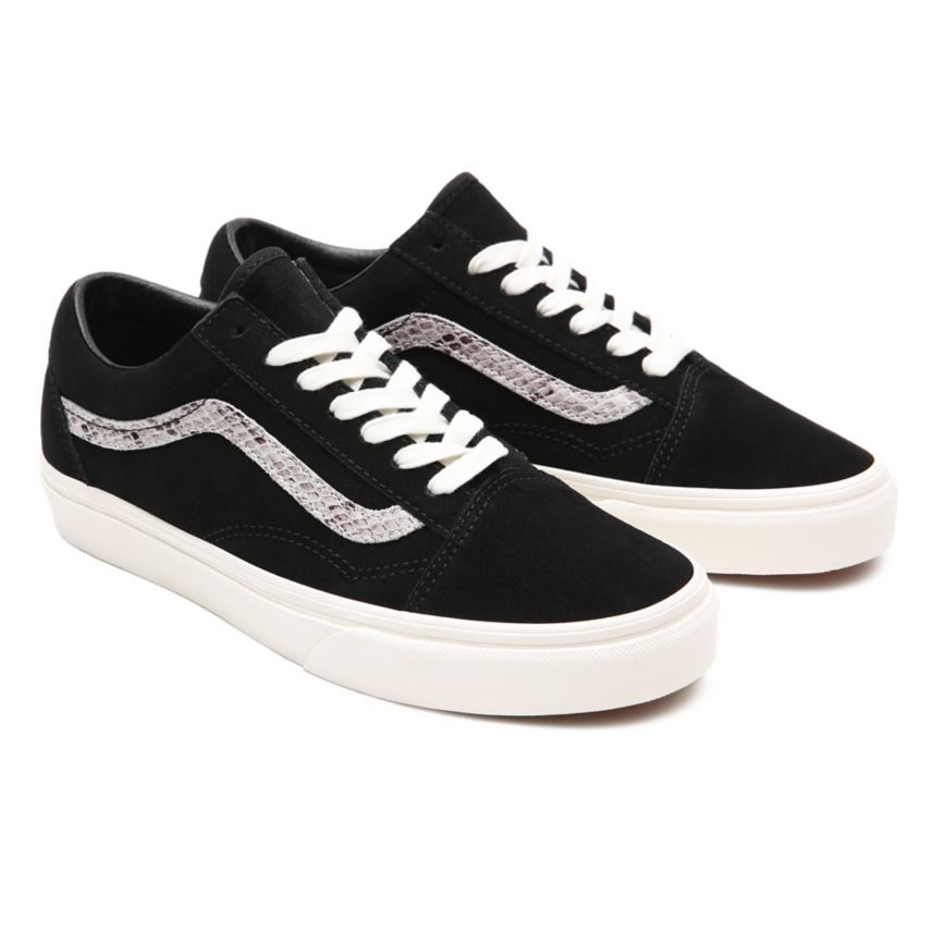 Vans Gamuza Snake Old Skool Negras | VN775C5RE42