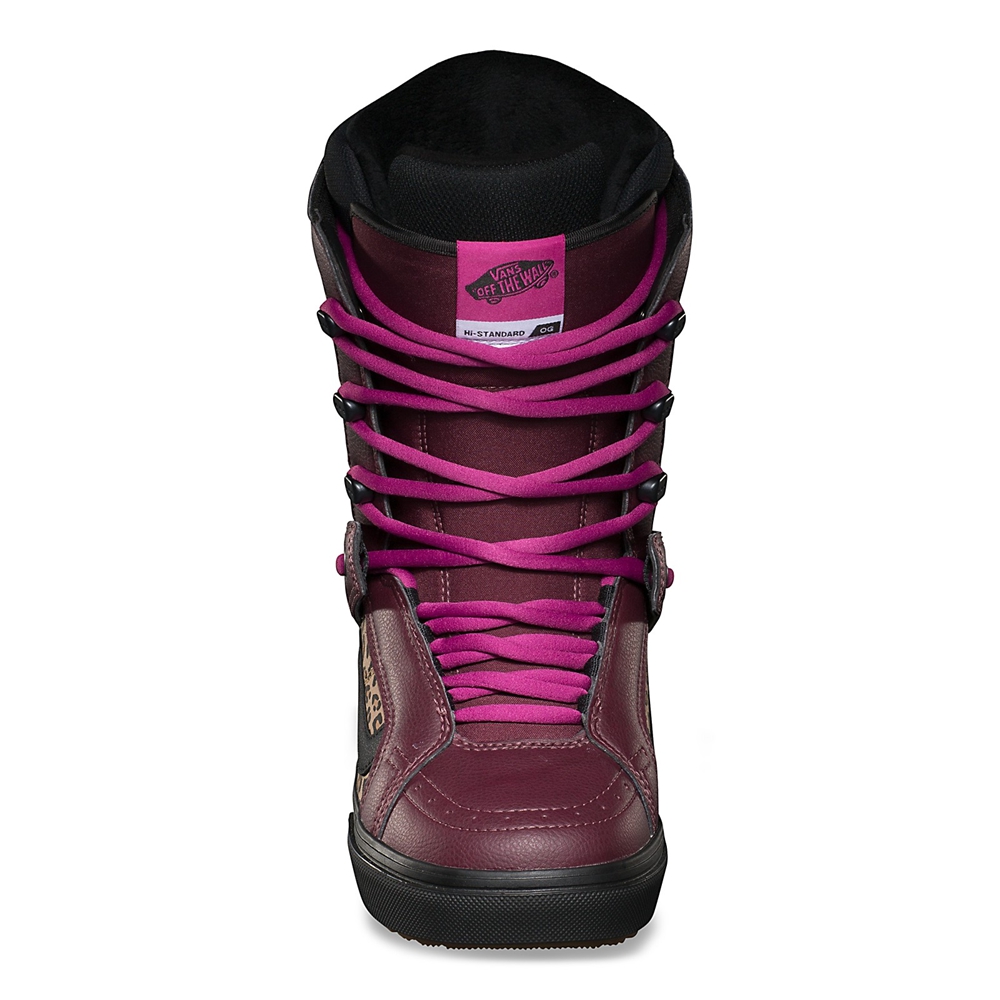 Vans Hi-Standard OG Boots Burdeos | VN425C5OU32